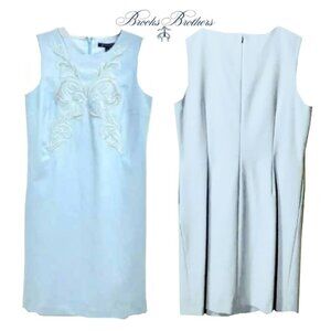 Brooks Brothers Sleeveless Sheath Dress
